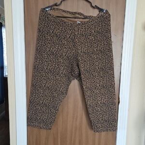 Old Navy Kids Leopard Print Leggings